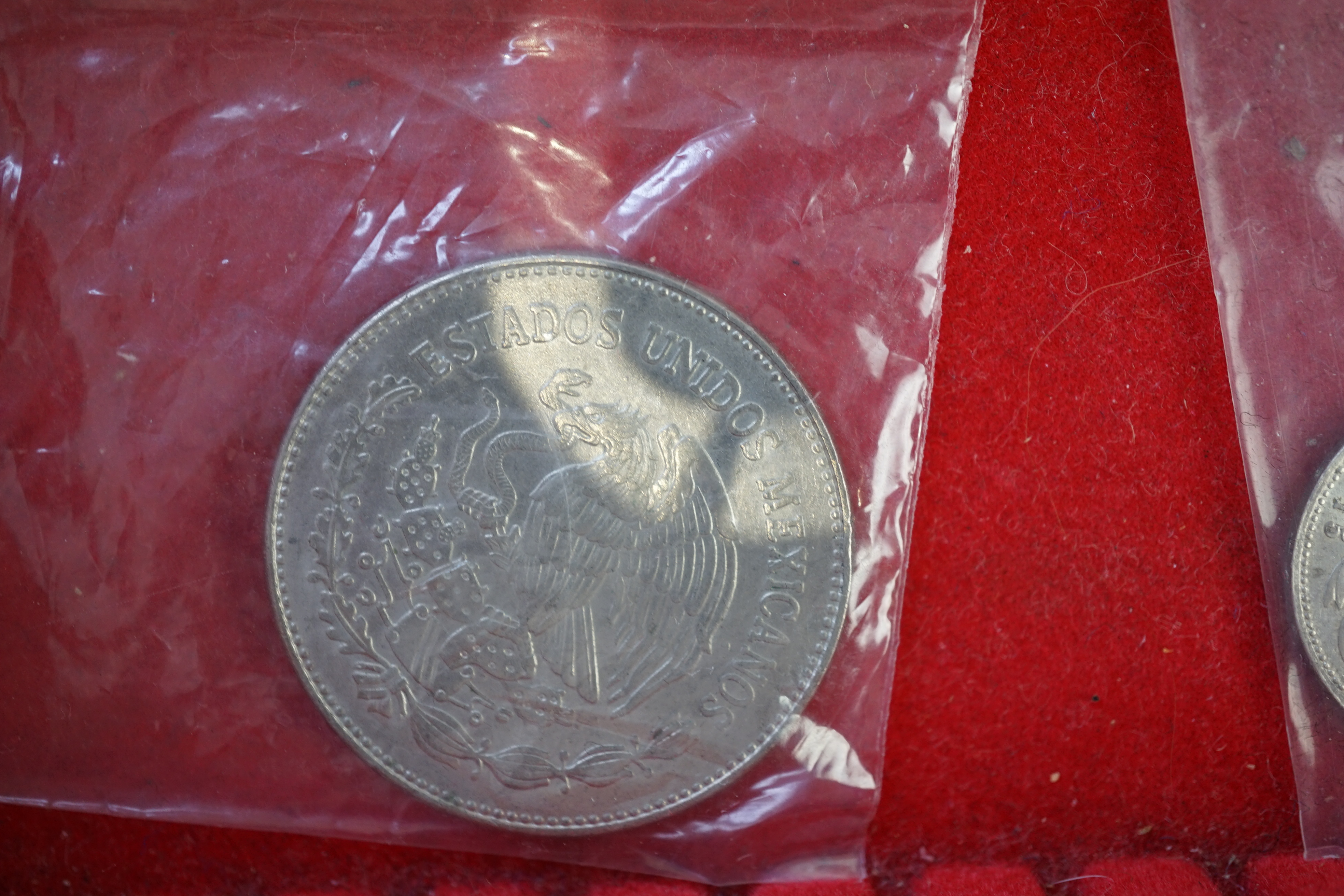 European coins, 18th - 20th century, including German states – Prussia, 1817A one Thaler, 1841A five marks, 1876B five marks, Switzerland, 1890 five francs, Austrian empire, 1900KB five korona, Spain 1871 five pesetas, 1